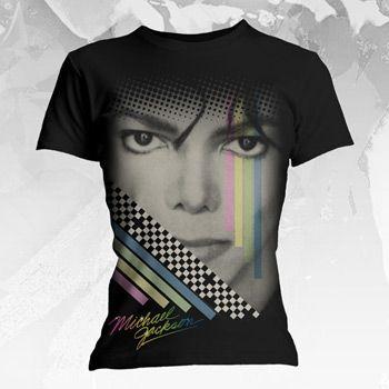 MICHAEL JACKSON Ｔシャツ レディースサイズ BAD SELF FADED 正規品バンドＴシャツ