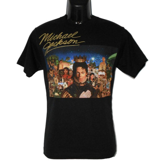 MICHAEL JACKSON Tシャツ FULL COVER GOLD SIGNATURE 正規品