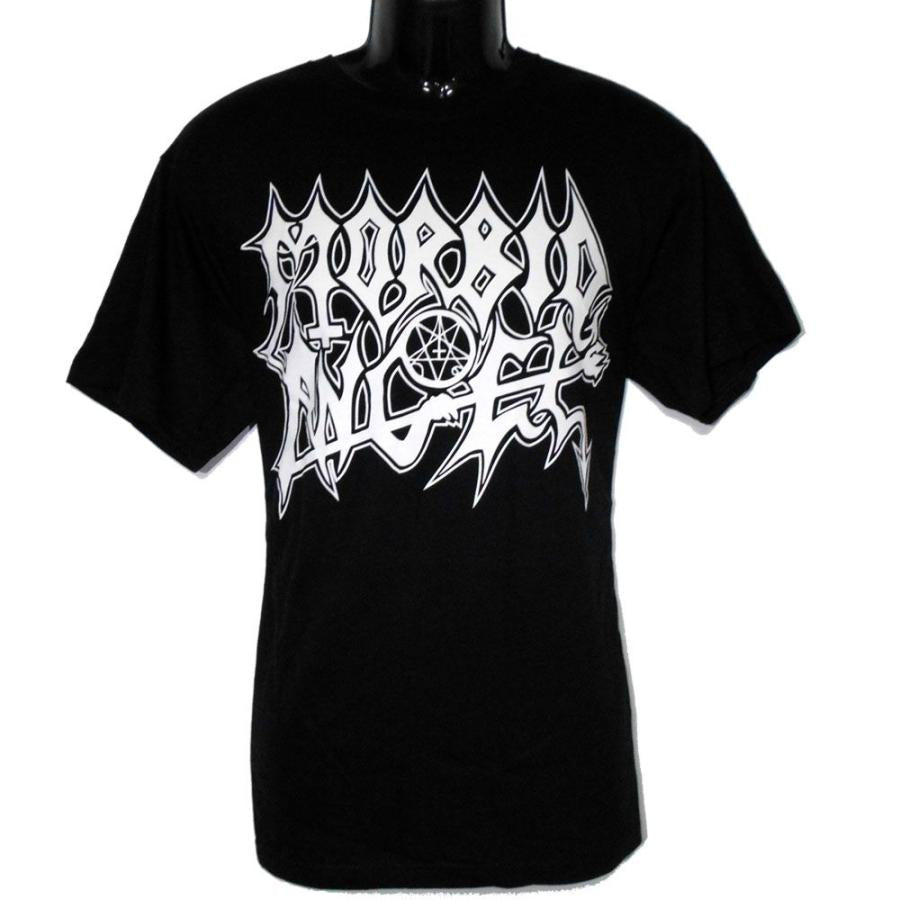 MORBID ANGEL Tシャツ WHITE LOGO 正規品 バンドＴシャツ