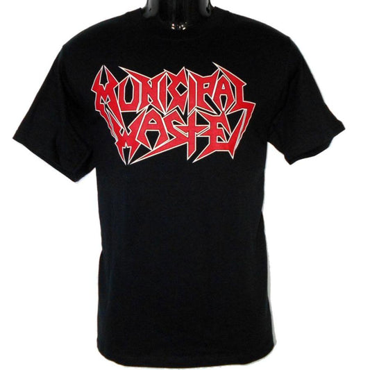 MUNICIPAL WASTE Tシャツ WASTE RED LOGO 正規品バンドＴシャツ