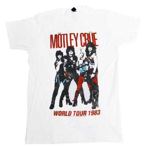 MOTLEY CRUE Tシャツ VINTAGE WORLD TOUR 正規品バンドＴシャツ