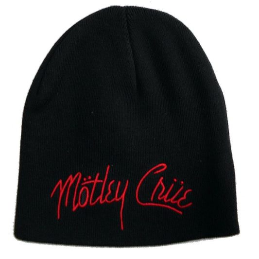 MOTLEY CRUE ニット帽 MASKS LOGO 正規品