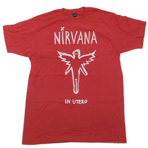 NIRVANA Tシャツ CHALK OUTLINE 正規品バンドＴシャツ ロックＴシャツ