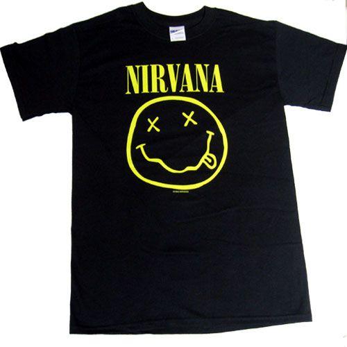 NIRVANA Tシャツ SMILE 正規品バンドＴシャツ ロックＴシャツ