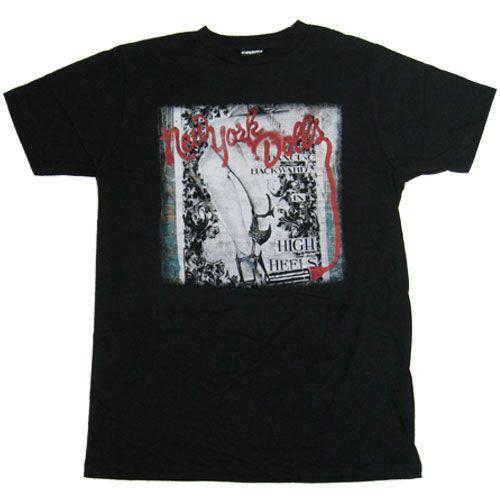 NEW YORK DOLLS Tシャツ DANCING BACKWARDS 正規品バンドＴシャツ ロックＴシャツ