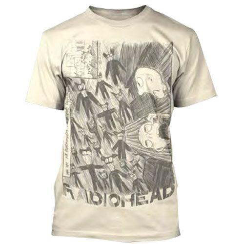 RADIOHEAD Tシャツ Scribble 正規品バンドＴシャツ ロックＴシャツ