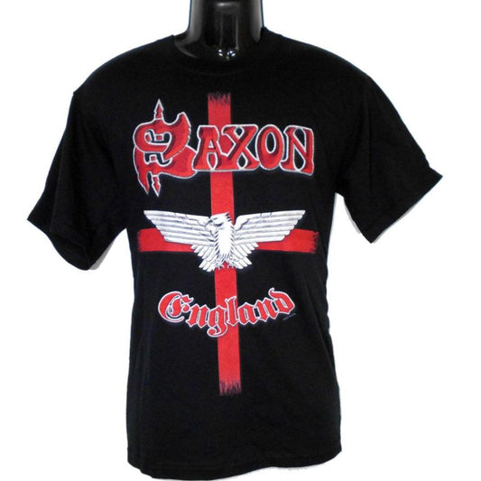 SAXON Tシャツ ENGLAND正規品バンドＴシャツ ロックＴシャツ