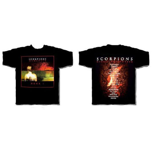 SCORPIONSTシャツ HUMANITY WORLD TOUR正規品バンドＴシャツ ロックＴシャツ