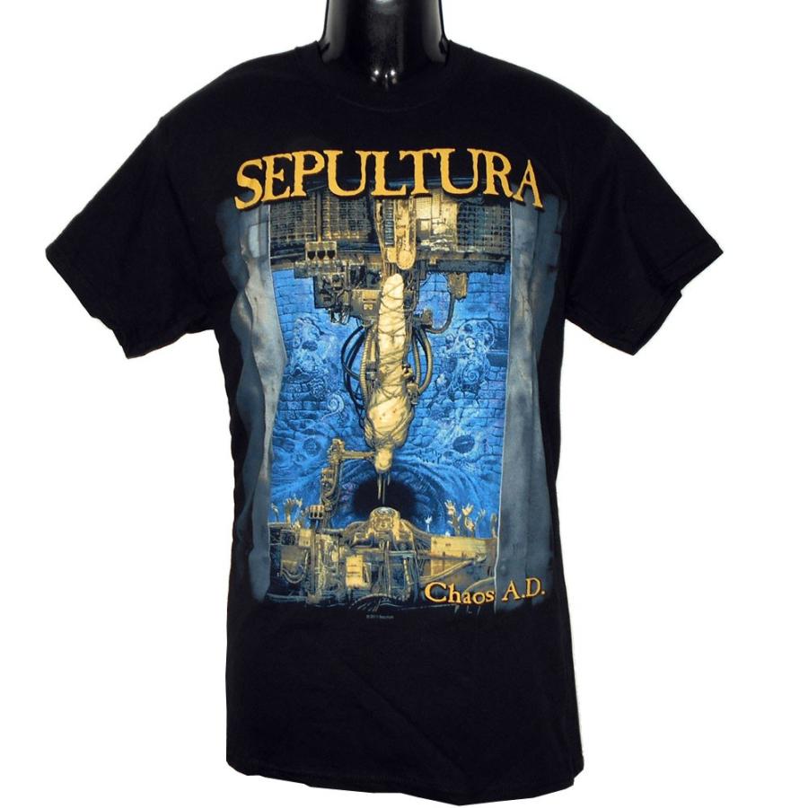 SEPULTURA Tシャツ Chaos A.D. 正規品バンドＴシャツ ロックＴシャツ