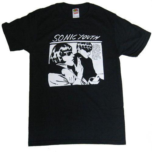 SONIC YOUTH Tシャツ BLACK GOO 正規品バンドＴシャツ ロックＴシャツ