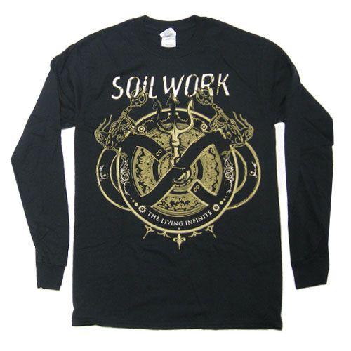 SOILWORK 長袖Ｔシャツ The Living Infinite Tour Dates 正規品