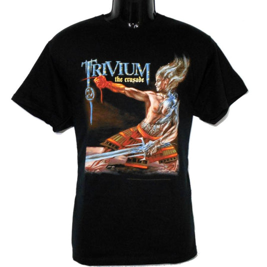 TRIVIUM Tシャツ the crusade album 正規品バンドＴシャツ ロックＴシャツ