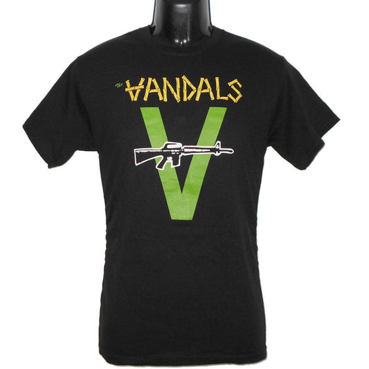 THE VANDALS Tシャツ V Gun 正規品バンドＴシャツ ロックＴシャツ