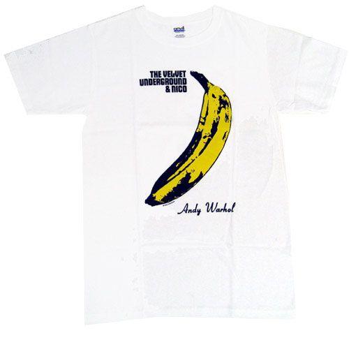 THE VELVET UNDERGROUND Tシャツ WARHOL WHITE 正規品バンドＴシャツ ロックＴシャツ