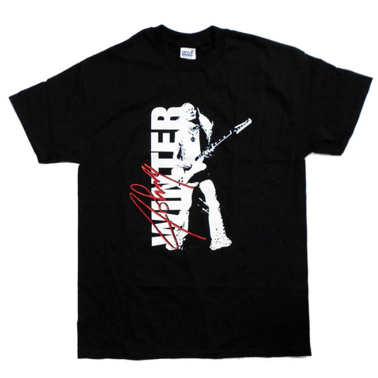 JOHNNY WINTER Tシャツ Signature Photo 正規品