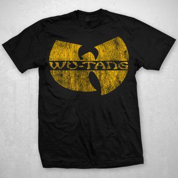 WUTANG CLAN Tシャツ DISTRESSED LOGO 正規品バンドＴシャツ ロックＴシャツ