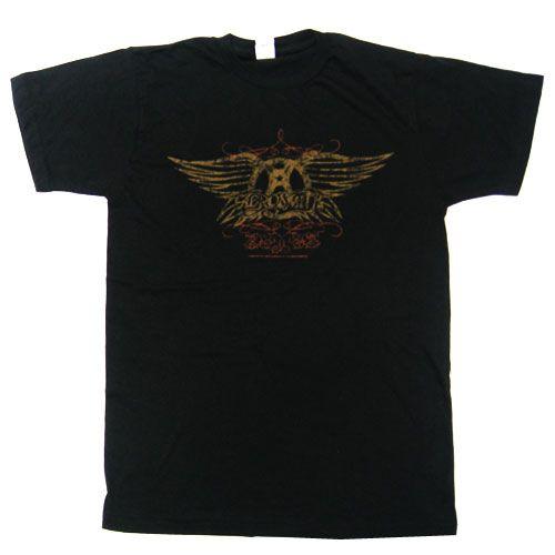 AEROSMITH Ｔシャツ Faded Wings 正規品