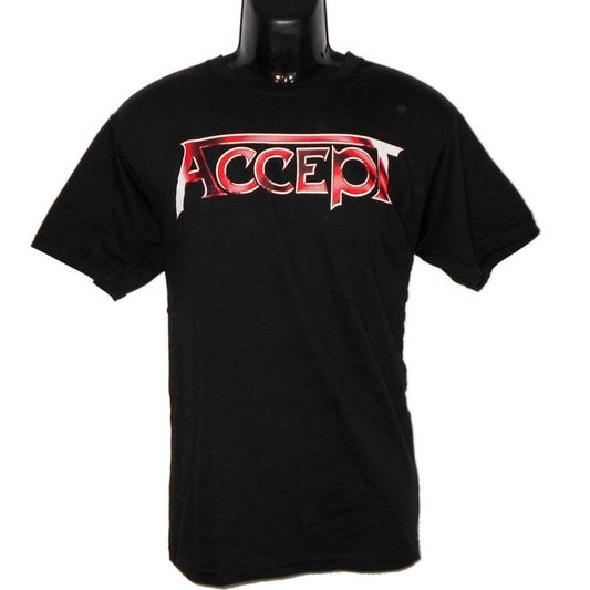 ACCEPT LOGO BLACK バンドＴシャツ 正規品