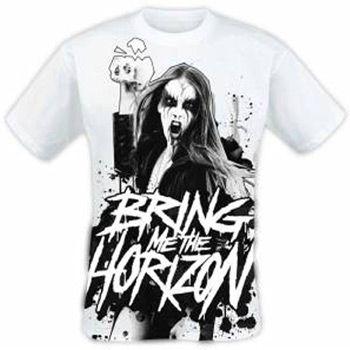 BRING ME THE HORIZON Ｔシャツ BLACK METAL 正規品 バンドＴシャツ