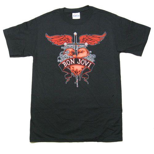 BON JOVI Ｔシャツ HEART 正規品 バンドＴシャツ