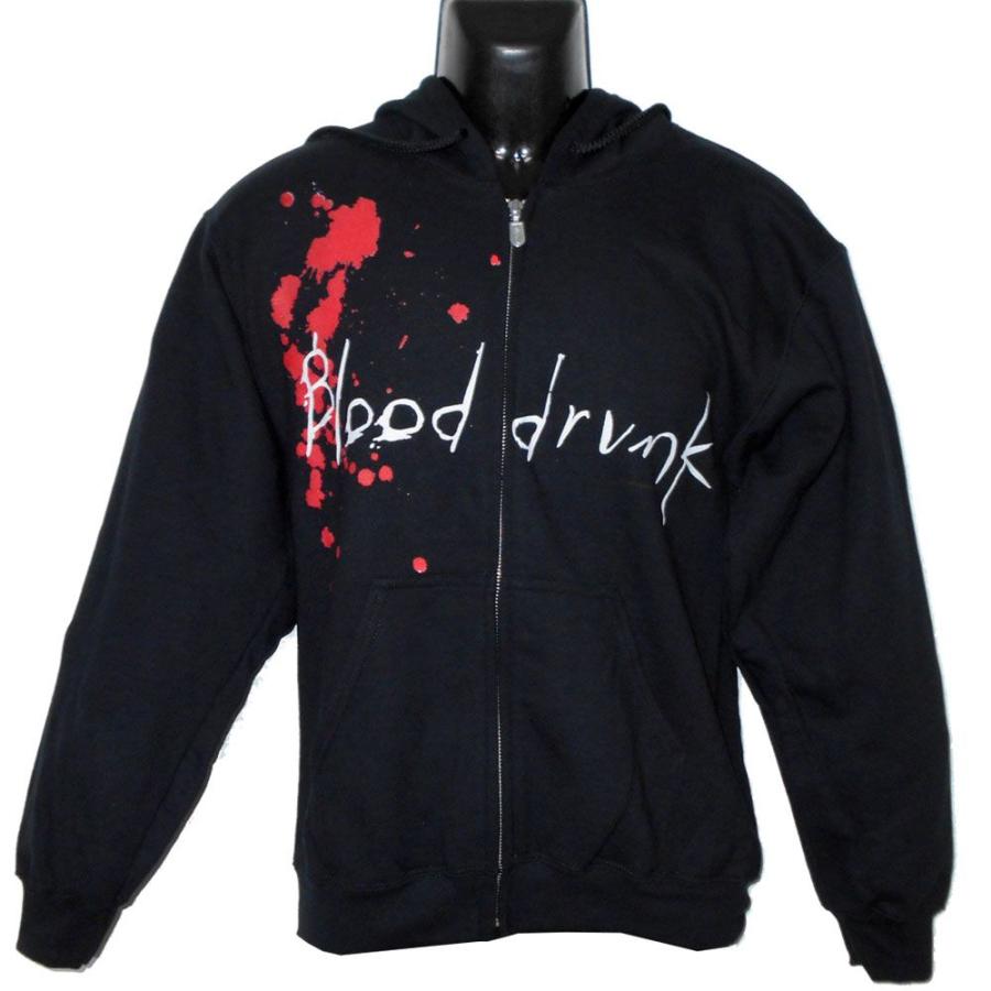 CHILDREN OF BODOM パーカー BLOOD DRUNK SPLATTER 正規品