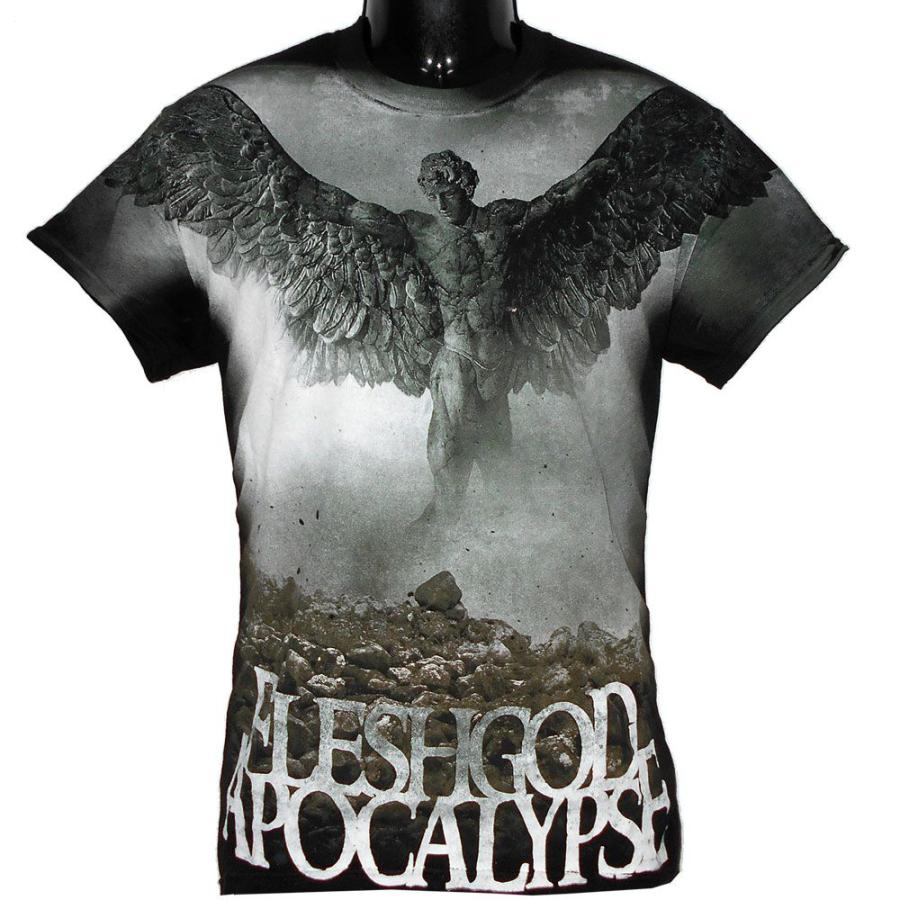 FLESHGOD APOCALYPSE Ｔシャツ Icarus Allover 正規品 バンドＴシャツ