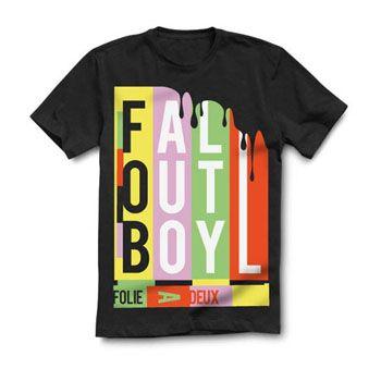 FALL OUT BOY Tシャツ EMERGENCY BROADCAST 正規品 バンドＴシャツ