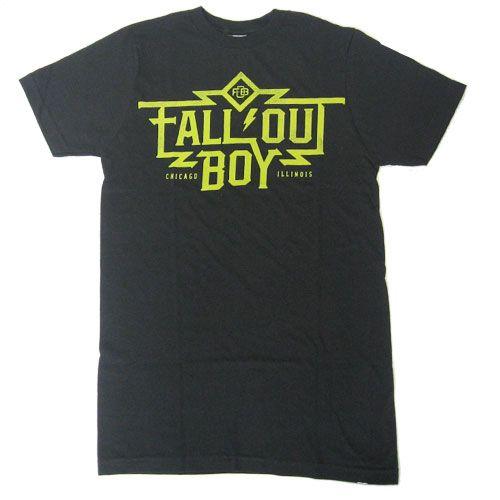 FALL OUT BOY Tシャツ YELLOW COUGAR 正規品 バンドＴシャツ